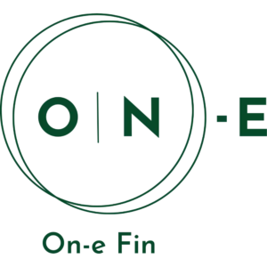 On-e Fin logo zielone transparent